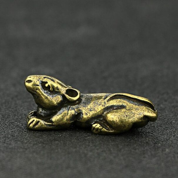 Dekorativní myš – symbol štěstí a prosperity
