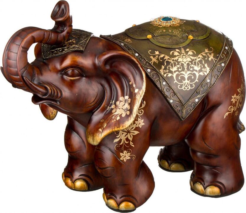 figurka slona jako amulet pro štěstí